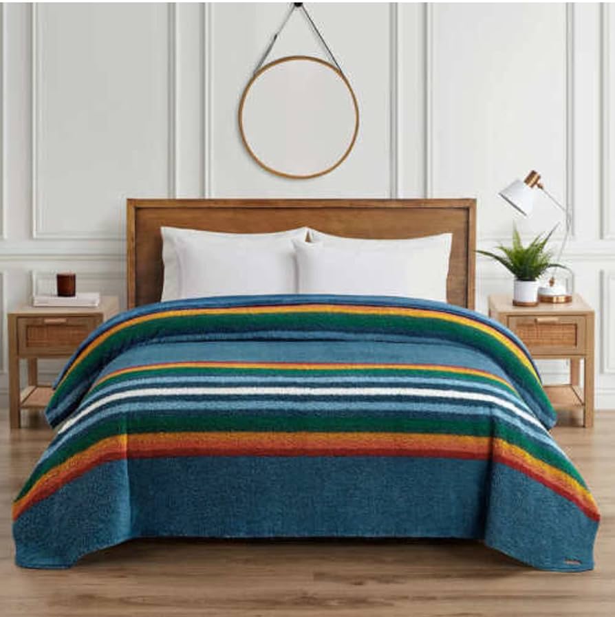 Amazon.com: Pendleton Queen Grand Canyon Multi Sherpa
